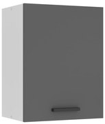 Kuchynská skrinka Belini Premium Full Version horná 45 cm šedý mat