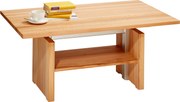 XXXLutz KONFERENČNÝ STOLÍK, farba buka, drevo, kov, 110/65/55-69 cm Linea Natura - Stolíky do obývačky - 002806001901