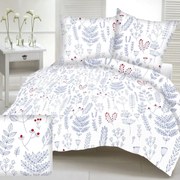 Obliečky flanelové Rimini 200x140cm+90x70cm TiaHome