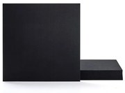 Akustický panel PATTERN, 8 ks, 600x600x11 mm, čierna