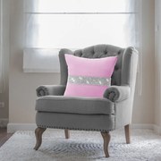 Dekorstudio Dekoračná obliečka na vankúš GLAMOUR 404-10 orgovánová