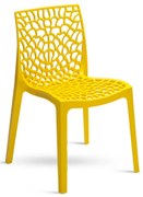 Stima Plastová stolička GRUVYER Vyberte odtieň ->: Giallo - Žltá