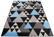 Koberec MAYA Z900B PP EYM čierny / modrý