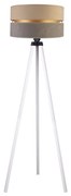 Duolla - Stojacia lampa DUO 1xE27/60W/230V pr. 44 cm béžová/šedá/biela