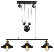 Globo 15053-3 - Luster LENIUS 3xE27/60W/230V