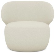 Krémovobiele kreslo Kama – Makamii