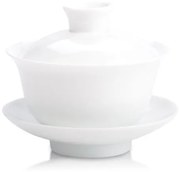 Gaiwan - porcelánový biely