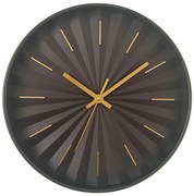 Globo B992533 - Nástenné hodiny, priemer 30,5 cm, 1×AA, čierne