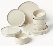 Súprava riadu Lowri, 4 osoby, 12 ks