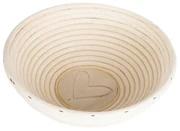 Orion Ošatka rattan okrúhla Srdce pr. 21 cm