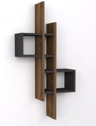 Nástenná polica Emse dub/antracit