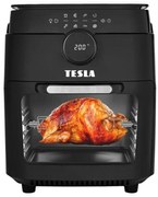TESLA Electronics AirCook & Grill - Inteligentná horkovzdušná fritéza 12 l 1800W