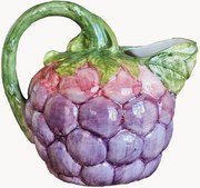 Ručne maľovaný džbán na mlieko Fruit, 500 ml