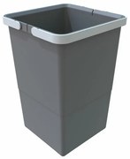 Odpadkový kôš s rukoväťami 12 l, sivá