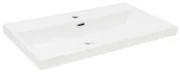 Nábytkové umývadlo SAT B-Way 81x46,5 cm otvor pre batériu uprostred SATBW8046