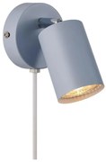 Nordlux - Nástenné bodové svietidlo EXPLORE 1xGU10/7W/230V modrá