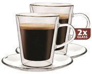 MAXX Doppio 2-dielna sada termo pohárov, 100 ml,