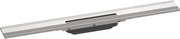 Hansgrohe RainDrain Flex, vrchná sada sprchového žľabu 800, skracovateľný, pre inštaláciu ku stene, kartáčovaná nerezová oceľ, HAN-56051800