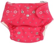 Mamatti Látková plienka EKO sada - nohavičky + 2 x plienka, veľ. 5 - 14 kg, Hearts 5 - 14 kg