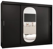 Skriňa Royal 250 čierna