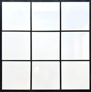 Obklad P.B. White Gloss 25x25