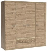 Skriňa Natural N-3 4D Ribbeck