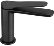 Mexen Largo, umývadlová batéria, čierna matná, 73700-70