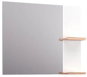 Zrkadlo Legar 80 biela