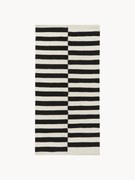 Ručne tkaný kelim koberec's pruhmi Donna