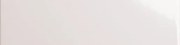 Obklad Ribesalbes Chic Colors blanco 10x30 cm lesk CHICC0706