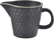 Čierna keramická kanvička na mlieko 100 ml Tea Time – Orion