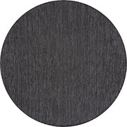 Koberec SIZAL SION A5165A čierny kruh