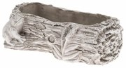 Betónový kvetináč Kmeň žaba, 27 x 8,5 x 15,5 cm