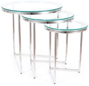 Odkladací stolík 3 ks TRINITY Signal