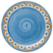 Svetlomodré porcelánové taniere v súprave 6 ks ø 27 cm Tangeri blue – Villa Altachiara