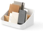 Biely plastový kúpeľňový organizér na kozmetiku Bellwood - Umbra