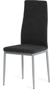 Jedálenská stolička látka/kov DCL-V5031 Farba: Čierna