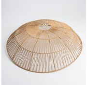 Univerzálne tienidlo KERIA, priemer 70 cm, hnedé