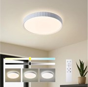 Brilagi - stmievateľné LED stropné svietidlo CORVO LED/54W/230V 3000-6000K biela priemer 40 cm +DO