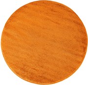 DY Okrúhly oranžový koberec Portofino Rozmer: 80 cm