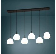 Eglo 390203 - Luster na lanku BALMES 6xE27/40W/230V
