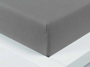 XPOSE® Jersey plachta Exclusive - tmavo sivá 90x200 cm