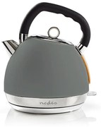 Nedis KAWK520EGY − Rýchlovarná kanvica 1,8 l 1850-2200W/230V šedá