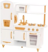Veľká drevená kuchynka pre deti s doplnkami
