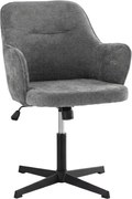 Sivé kancelárske kreslo NERIS