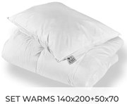 Set perovej prikrývky a vankúša Warms 140x200 + 50x70 EMI