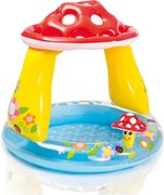 Intex | Detský nafukovací bazén so strieškou - muchotrávka | 11630247