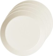 Tanier Teema 26cm, biely / sada 4ks