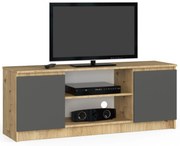 TV stolík Kenji  (dub artisan + sivá). Vlastná spoľahlivá doprava až k Vám domov. 1069931