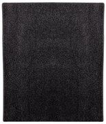 Kusový koberec Eton čierny 78 štvorec, 60x60, čierna, chodba / predsieň, Vopi